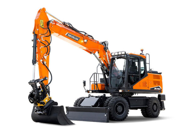 kolesni bager develon dx140w-7