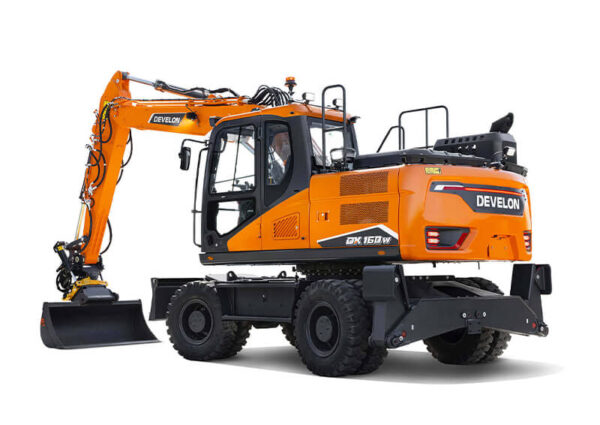 kolesni bager develon dx160w-7