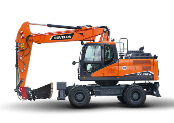 kolesni bager develon dx190w-7