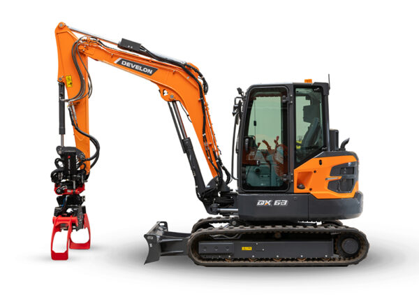 mini bager develon dx63-7